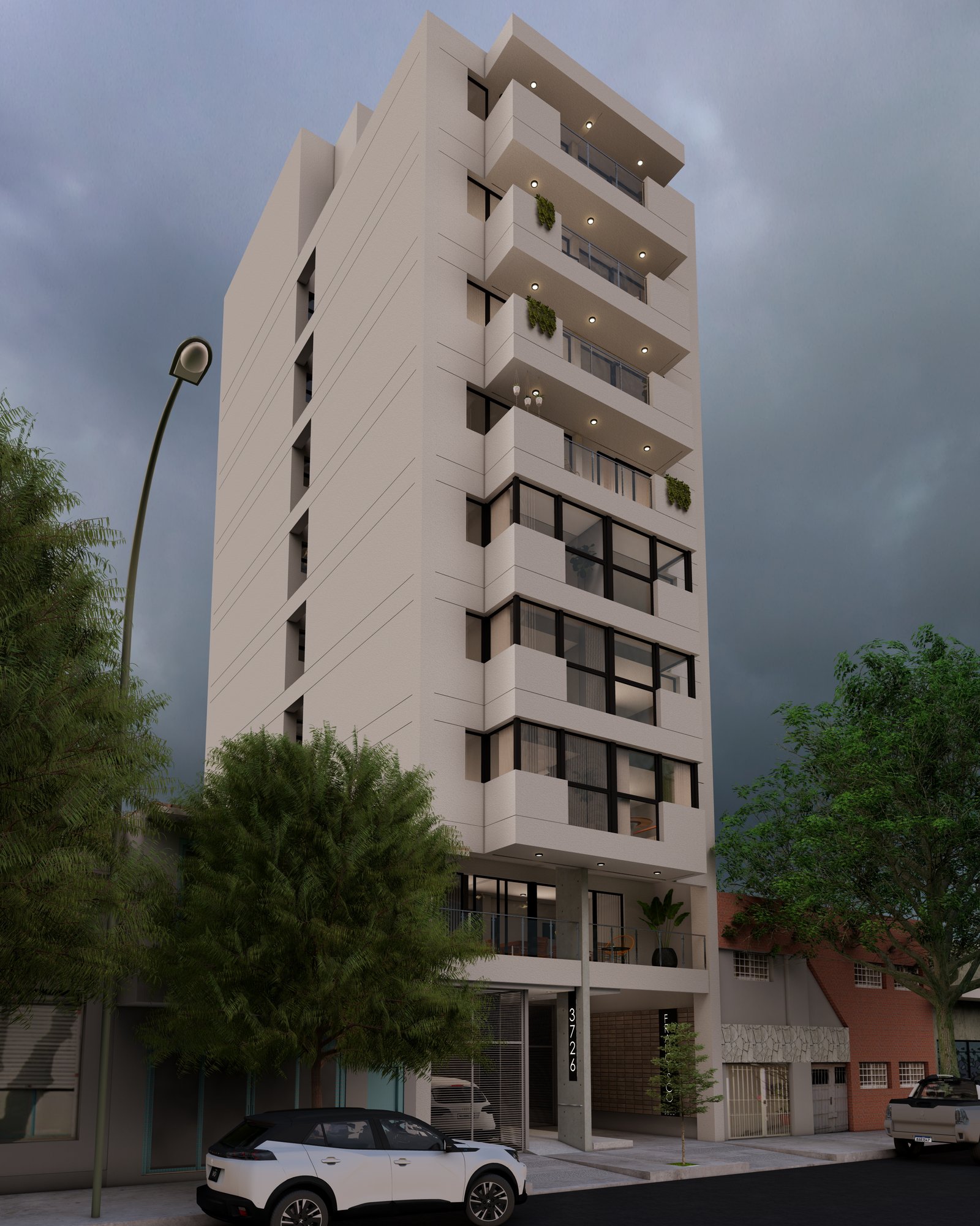 Fachada del edificio